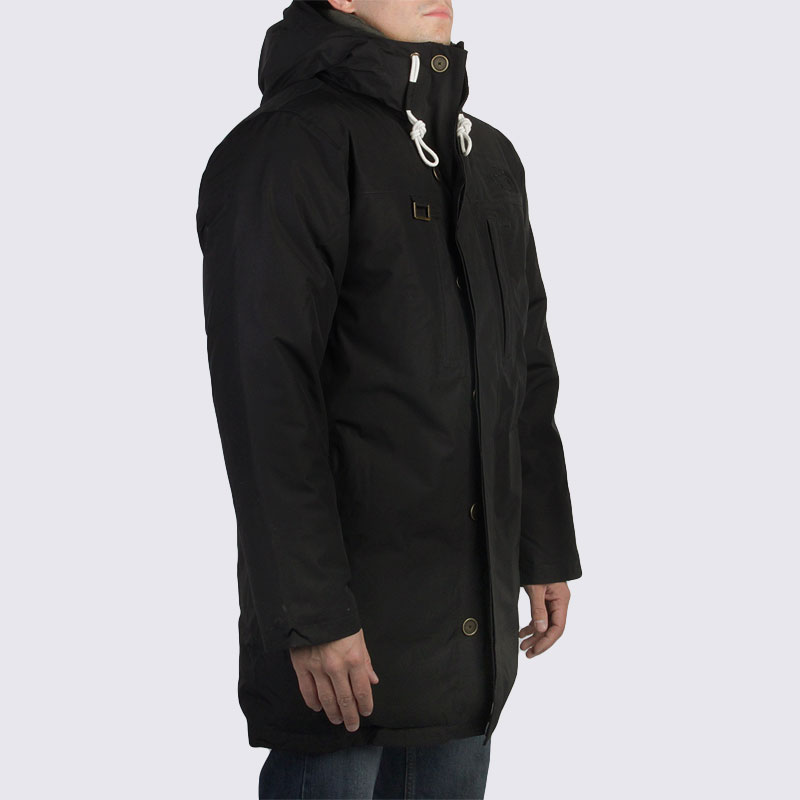мужская черная куртка The North Face Himalayan Long Parka T0CF91JK3 - цена, описание, фото 4